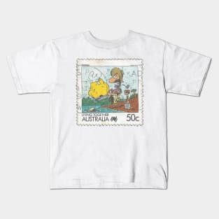 Living Together Australia Stamp Kids T-Shirt